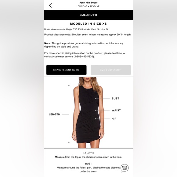 DUNDAS x REVOLVE Jean Mini Dress in Black - Picture 6 of 10